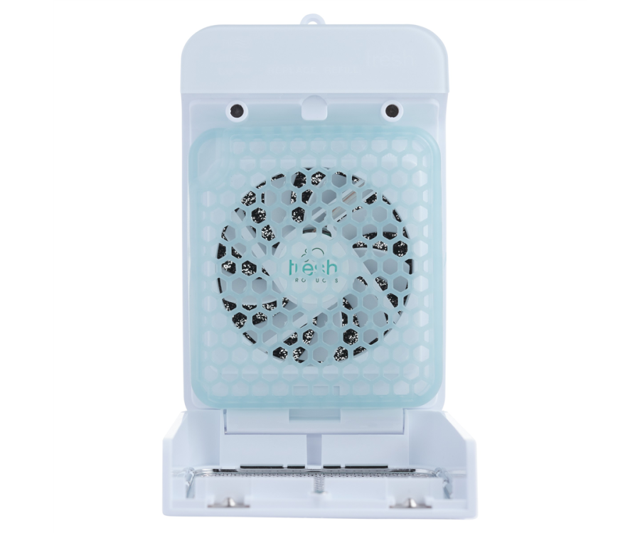 Fresh Products ourfreshe White/Gray Air Freshener Dispenser (4.19 in. x 2.71 in. x 6.68 in., 6/Case)